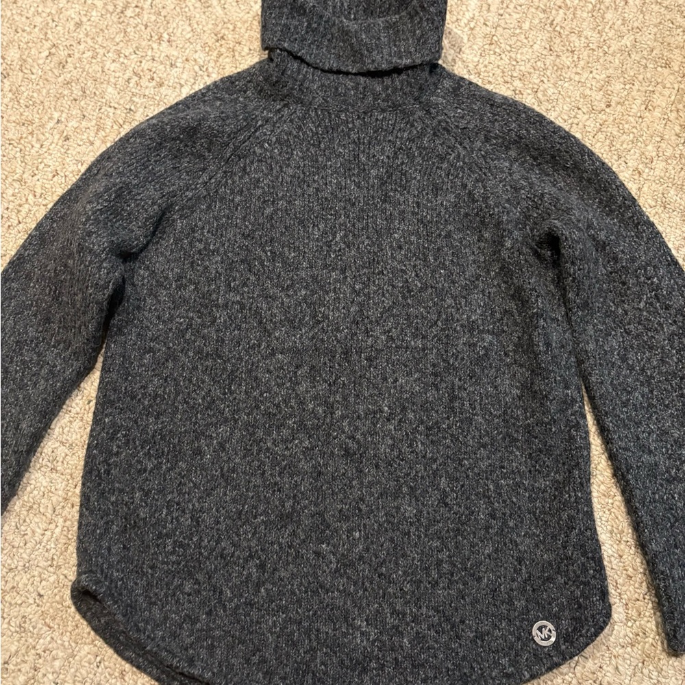 Michael Kors Charcoal Turtleneck Sweater
